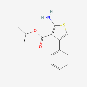 Isopropyl 2-amino-4-phenylthiophene-3-carboxylate