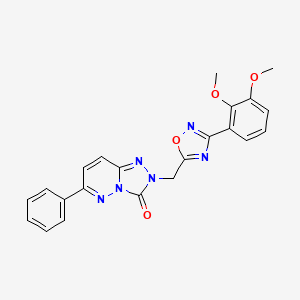 2-((3-(2,3-dimethoxyphenyl)-1,2,4-oxadiazol-5-yl)methyl)-6-phenyl-[1,2,4]triazolo[4,3-b]pyridazin-3(2H)-one