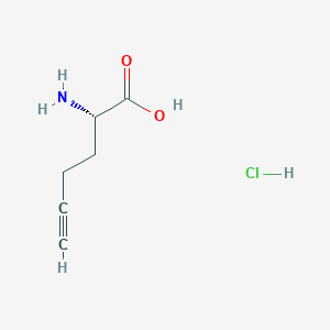 molecular formula C6H10ClNO2 B2938895 L-Homopropargylglycine hydrochloride CAS No. 942518-19-6