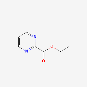 molecular formula C7H8N2O2 B2938975 Ethyl 2-pyrimidinecarboxylate CAS No. 42839-08-7