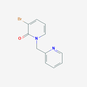 3-Bromo-1-(pyridin-2-ylmethyl)pyridin-2(1H)-one