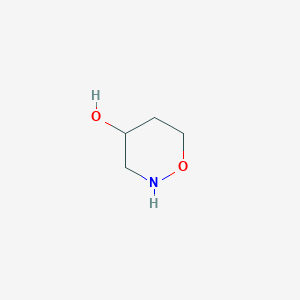 molecular formula C4H9NO2 B2939088 1,2-恶嗪烷-4-醇 CAS No. 2241130-96-9