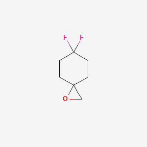molecular formula C7H10F2O B2939189 6,6-Difluoro-1-oxaspiro[2.5]octane CAS No. 2005259-29-8