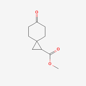 molecular formula C10H14O3 B2939205 Coc(=O)C1CC11ccc(=O)CC1 CAS No. 1590372-46-5
