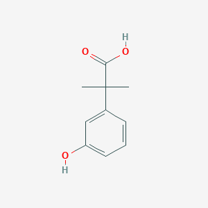 2-(3-Hydroxyphenyl)-2-methylpropanoic acid