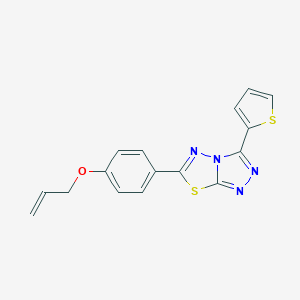 6-[4-(Prop-2-en-1-yloxy)phenyl]-3-(thiophen-2-yl)[1,2,4]triazolo[3,4-b][1,3,4]thiadiazole