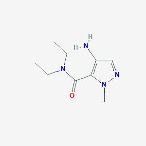 4-Amino-N,N-diethyl-1-methyl-1H-pyrazole-5-carboxamide