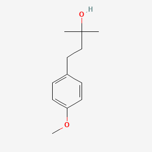 molecular formula C12H18O2 B2939293 4-(4-Methoxyphenyl)-2-methylbutan-2-ol CAS No. 14305-29-4