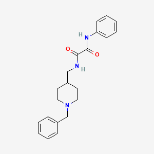 N1-((1-benzylpiperidin-4-yl)methyl)-N2-phenyloxalamide
