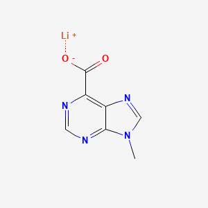 Lithium 9-methyl-9H-purine-6-carboxylate