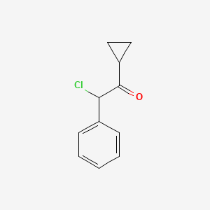 2-Chloro-1-cyclopropyl-2-phenylethan-1-one