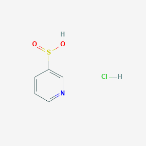 Pyridine-3-sulfinic acid hydrochloride