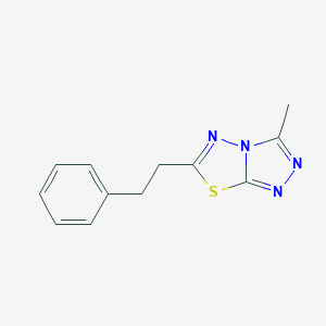 3-Methyl-6-(2-phenylethyl)[1,2,4]triazolo[3,4-b][1,3,4]thiadiazole