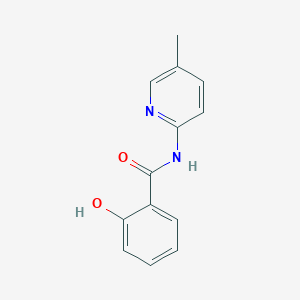 molecular formula C13H12N2O2 B2939492 2-hydroxy-N-(5-methylpyridin-2-yl)benzamide CAS No. 312503-15-4