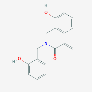N,N-Bis[(2-hydroxyphenyl)methyl]prop-2-enamide