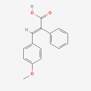 (2e)-3-(4-Methoxyphenyl)-2-phenylacrylic acid