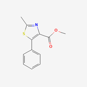 Methyl 2-methyl-5-phenylthiazole-4-carboxylate