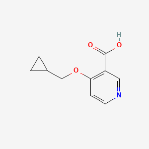 4-(Cyclopropylmethoxy)pyridine-3-carboxylic acid