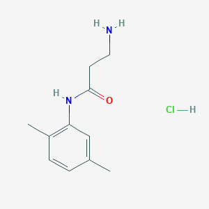 N~1~-(2,5-dimethylphenyl)-beta-alaninamide hydrochloride