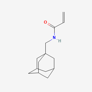 molecular formula C14H21NO B2939596 N-(1-adamantylmethyl)prop-2-enamide CAS No. 1156698-12-2