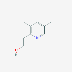 molecular formula C9H13NO B2939648 2-(3,5-Dimethylpyridin-2-yl)ethan-1-ol CAS No. 1171338-63-8