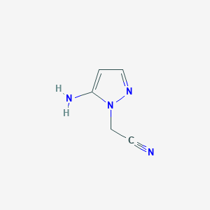 2-(5-amino-1H-pyrazol-1-yl)acetonitrile