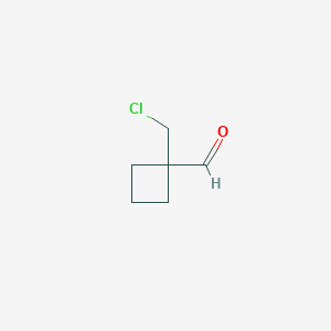 1-(Chloromethyl)cyclobutane-1-carbaldehyde