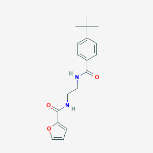 N-{2-[(4-tert-butylbenzoyl)amino]ethyl}-2-furamide