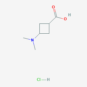 3-(Dimethylamino)cyclobutanecarboxylic acid hydrochloride