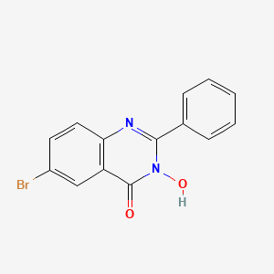 6-bromo-3-hydroxy-2-phenyl-4(3H)-quinazolinone