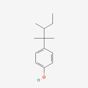 molecular formula C13H20O B2939837 4-(2,3-Dimethylpentan-2-yl)phenol CAS No. 861011-60-1