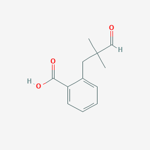 2-(2,2-Dimethyl-3-oxopropyl)benzoic acid