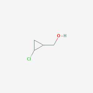 molecular formula C4H7ClO B2939856 (2-Chlorocyclopropyl)methanol CAS No. 89723-51-3