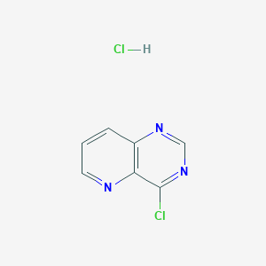 molecular formula C7H5Cl2N3 B2939876 4-Chloropyrido[3,2-d]pyrimidine HCl CAS No. 1951441-48-7