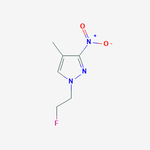 1-(2-fluoroethyl)-4-methyl-3-nitro-1H-pyrazole