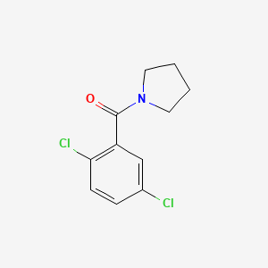 molecular formula C11H11Cl2NO B2939914 (2,5-Dichlorophenyl)(pyrrolidin-1-yl)methanone CAS No. 328283-71-2