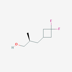 (2S)-3-(3,3-Difluorocyclobutyl)-2-methylpropan-1-ol