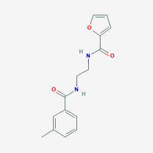 N-{2-[(3-methylbenzoyl)amino]ethyl}-2-furamide