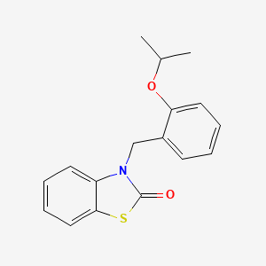 3-(2-isopropoxybenzyl)benzo[d]thiazol-2(3H)-one