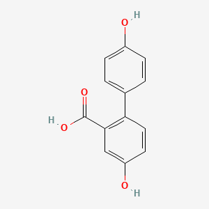 4,4'-Dihydroxy-biphenyl-2-carboxylic acid