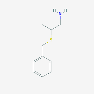 2-(Benzylsulfanyl)propan-1-amine