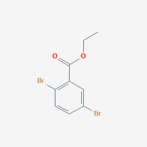 molecular formula C9H8Br2O2 B2940097 Ethyl 2,5-dibromobenzoate CAS No. 76008-76-9