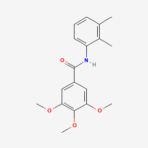 molecular formula C18H21NO4 B2940153 N-(2,3-dimethylphenyl)-3,4,5-trimethoxybenzamide CAS No. 300825-97-2