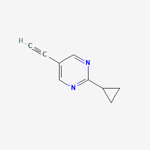 2-Cyclopropyl-5-ethynylpyrimidine