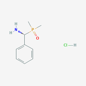 (R)-Dimethylphosphoryl(phenyl)methanamine;hydrochloride