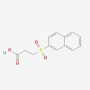 3-(2-Naphthylsulfonyl)propanoic acid
