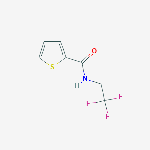 B2940236 N-(2,2,2-trifluoroethyl)thiophene-2-carboxamide CAS No. 639519-99-6