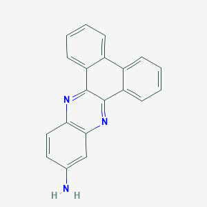 molecular formula C20H13N3 B2940245 Dibenzo[a,c]phenazin-11-amine CAS No. 62686-19-5