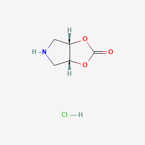 (3aR,6aS)-hexahydro-[1,3]dioxolo[4,5-c]pyrrol-2-one hydrochloride