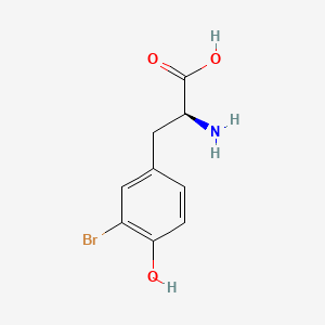 molecular formula C9H10BrNO3 B2940419 3-Bromo-L-tyrosine CAS No. 38739-13-8; 54788-30-6